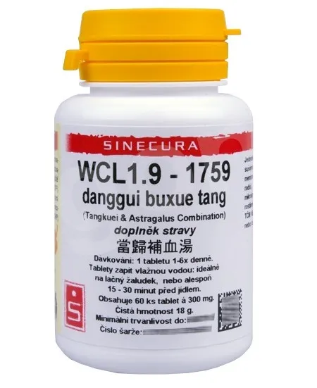 Levně Sinecura WCL1.9 (Danggui buxue tang) 60 tbl