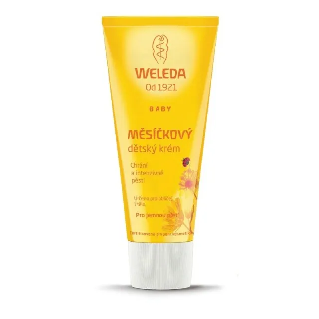 WELEDA Měsíčkový dětský krém 75 ml koupíte na PřírodníLékárna.cz