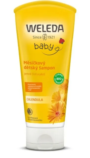 WELEDA Měsíčkový dětský šampón 200ml koupíte na PřírodníLékárna.cz