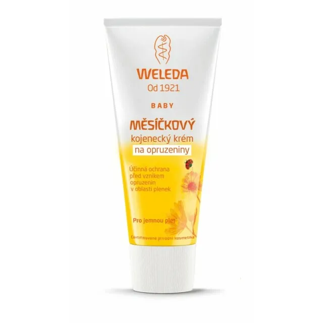 WELEDA Měsíčkový kojenecký krém na zadeček 75ml koupíte na PřírodníLékárna.cz