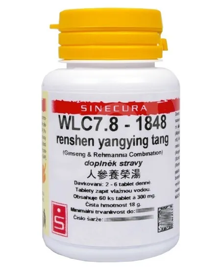 Levně Sinecura WLC7.8 (Renshen yangying tang) 60 tbl