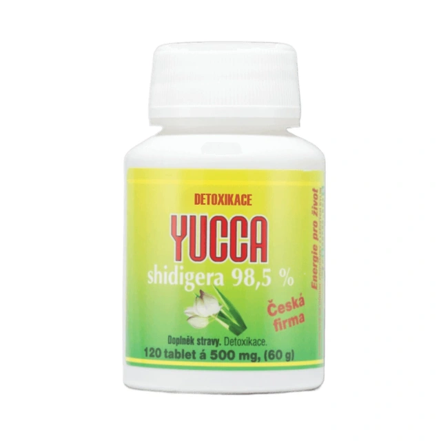 Levně Hemann YUCCA shidigera 98,5% 120 tbl.