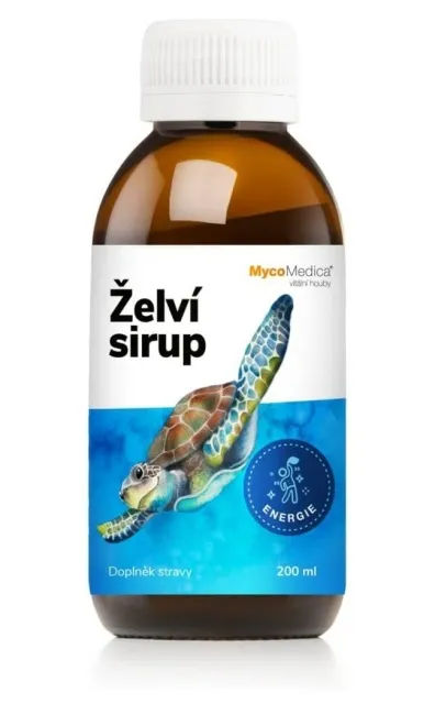 Mycomedica Želví sirup 200 ml koupíte na PřírodníLékárna.cz