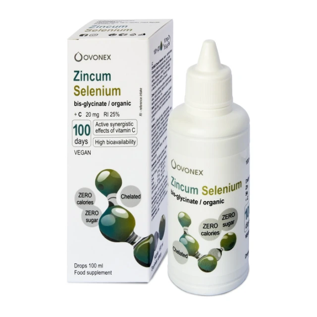 Minerální kapky do vody Zincum Selenium 100 ml