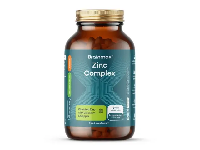 BrainMax Zinc Complex 100 cps