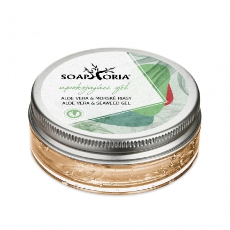 Zklidňující gel aloe vera a mořské řasy 50 ml Zklidňující gel aloe vera a mořské řasy 50 ml