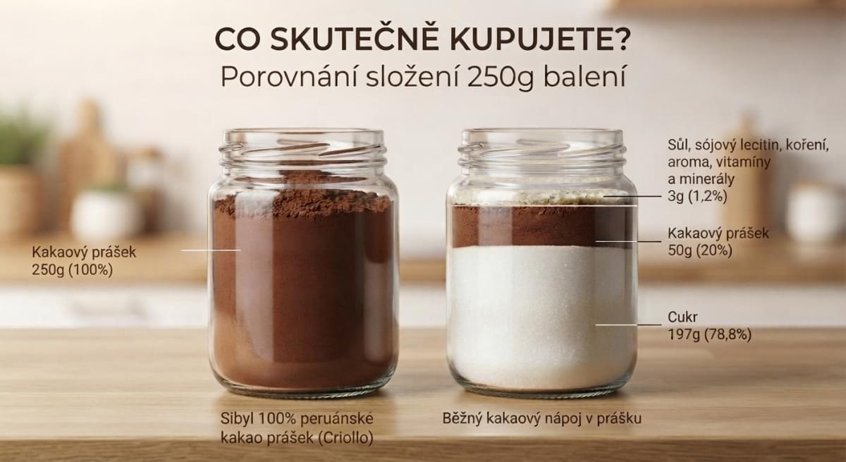 Kakao Sibyl vs. běžné kakao.jpg Kakao Sibyl vs. běžné kakao.jpg